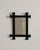 Mid 20th Century France Black Iron Mirror For Sale In Greensboro - Image 6 of 7