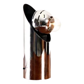 Chrome Angelo Lelli Table Lamp by Arredoluce For Sale