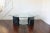 Gray 1980s Art Deco Faux Marble Coffee Table For Sale - Image 8 of 12