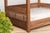 Monumental Reclaimed Teak Floral Jali Canopy Daybed For Sale - Image 12 of 14