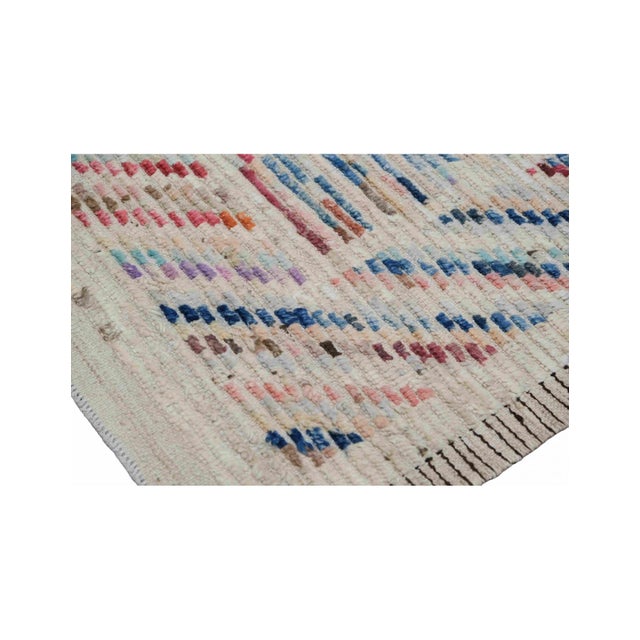 Hand Knotted Modern Wool Rug For Sale In Los Angeles - Image 6 of 7