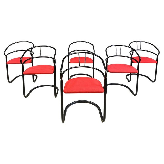 Post Modern Dining Chairs, 1980s, Set of 6 For Sale - Image 10 of 10