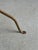 Metal Spanish Gilt Iron Drinks Table With Pointed Stem and Tripod Base, 1950s For Sale - Image 7 of 10