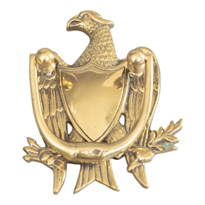 Vintage American Federal Brass Eagle Door Knocker