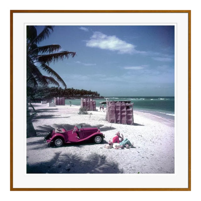 John Rawlings 1950 by Slim Aarons Framed Brown C-Print For Sale