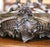 Late 19th Century 19th Century French Louis XV Rococo Silvered Oval Table Jardinière With Cherubs For Sale - Image 5 of 10