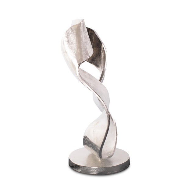 Metal Constant Airial Flow Sculpture For Sale - Image 7 of 11