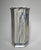 American Traditional Neoclassical Blue & White Ceramic Studio Art Pottery Vase For Sale - Image 3 of 12