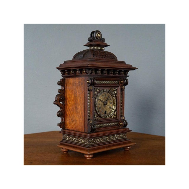 Object: Mantel clock Epoch & style: Wilhelminian period - second half of the 19th century Features - fine and elegant...
