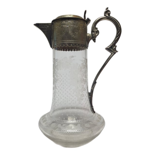 Art Nouveau Wine Pitcher, United Kingdom, 1900s For Sale