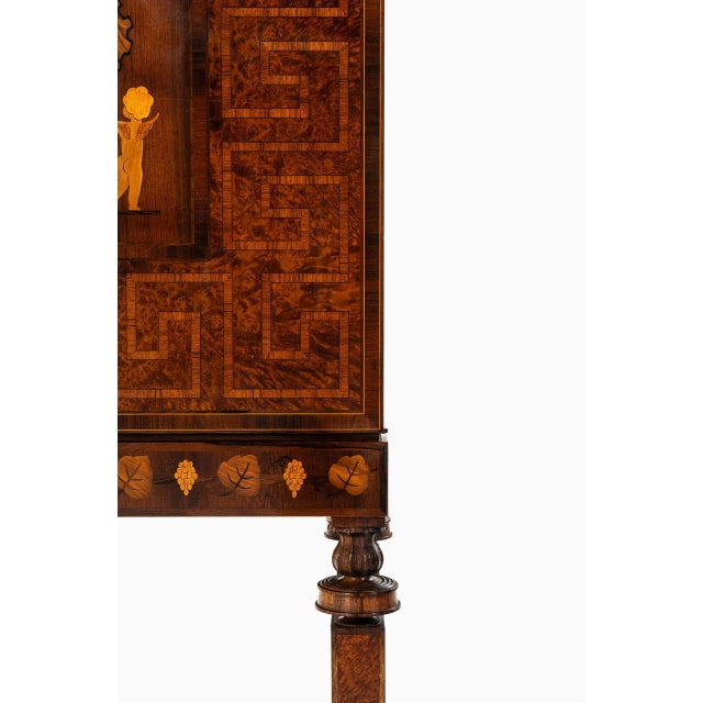 Unique cabinet / apprentice work by Gösta Thorell. Produced by Georg Nyman in Sweden.