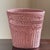 Mid-20th Century Bubble Gum Pink Wicker Wastebasket For Sale - Image 17 of 17