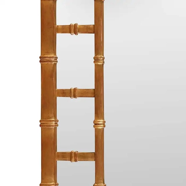 Faux Bamboo Mirror For Sale - Image 4 of 4