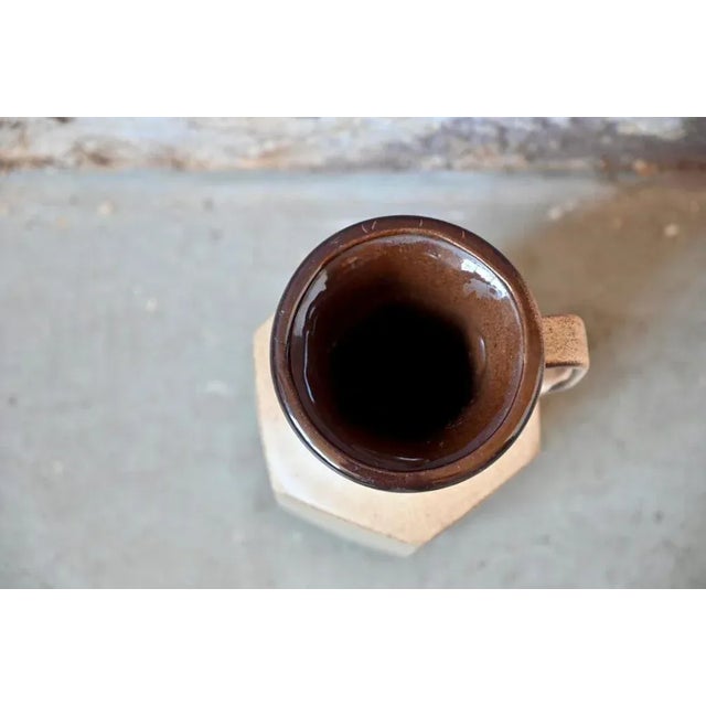 Large Vase with Hexagonal Body from Scheurich, 1960s For Sale - Image 4 of 7