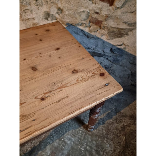 Vintage French Farmhouse Table, 1920s For Sale - Image 8 of 14