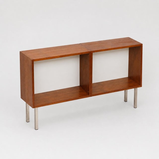Vintage Open Bookcase in, 1960s For Sale - Image 6 of 6