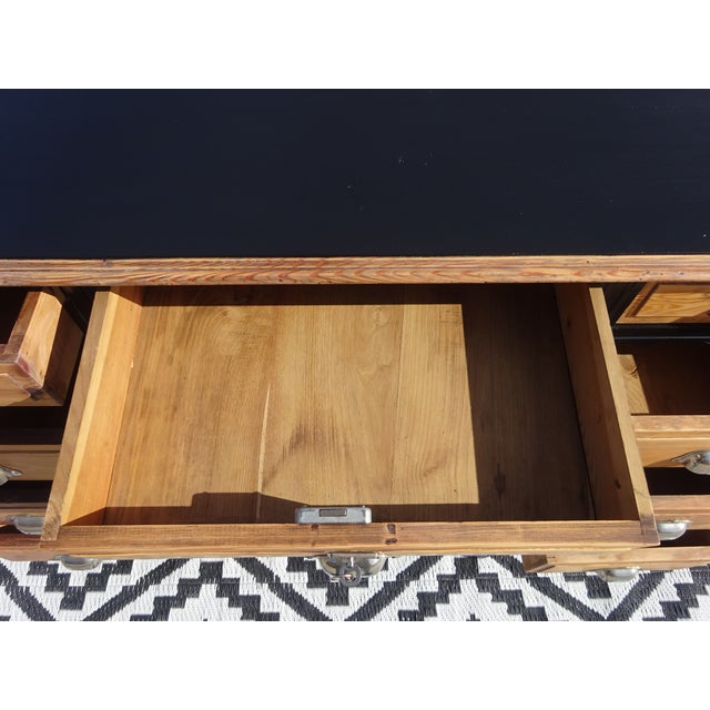 Vintage Desk in Pine, 1940s For Sale - Image 16 of 18