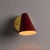 1960s Stilnovo Perforated Red Metal and Brass Articulating Sconces - a Pair For Sale - Image 18 of 18