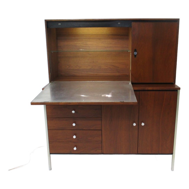 Mid 20th Century Paul McCobb 2 Pc. Bar From the Connoisseur Collection by H. Saks and Sons For Sale
