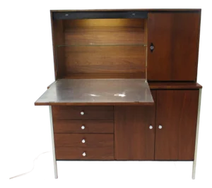 Mid 20th Century Paul McCobb 2 Pc. Bar From the Connoisseur Collection by H. Saks and Sons