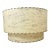 1940s Vintage Boho Chic Arts & Crafts 2-Tier Fiberglass Lamp Shade, Splattered Spaghetti Design For Sale