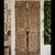 Antique-Style Carved Wood Door Panels, Pair – Narrow Arched Floral Motif 80x36 For Sale In Orlando - Image 6 of 7