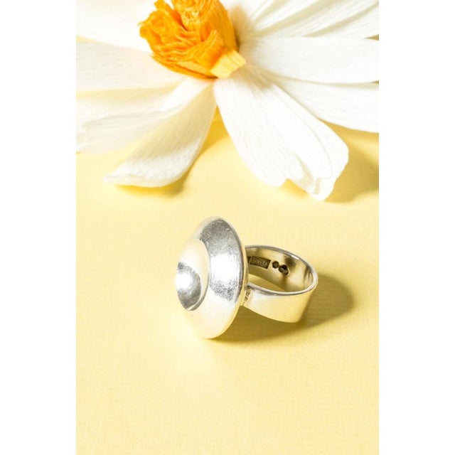 Silver Ring from Sven-Erik Högberg, 1976 For Sale - Image 3 of 10