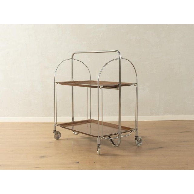 Vintage Dinett Serving Trolley by Bremshey & Co For Sale - Image 7 of 17