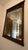 Mid 20th Century Vintage Antiqued Mirror in Dark Walnut Frame With Moorish Arch Detail For Sale - Image 5 of 12