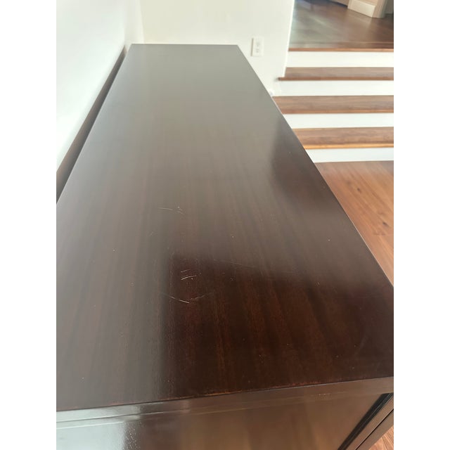 Bernhardt Jet Set Sideboard in Caviar For Sale - Image 9 of 16