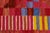2010s Vibrant Terracotta Geometric Kilim Rug Modern Swedish-Style Wool Flatweave 10x14 For Sale - Image 5 of 10