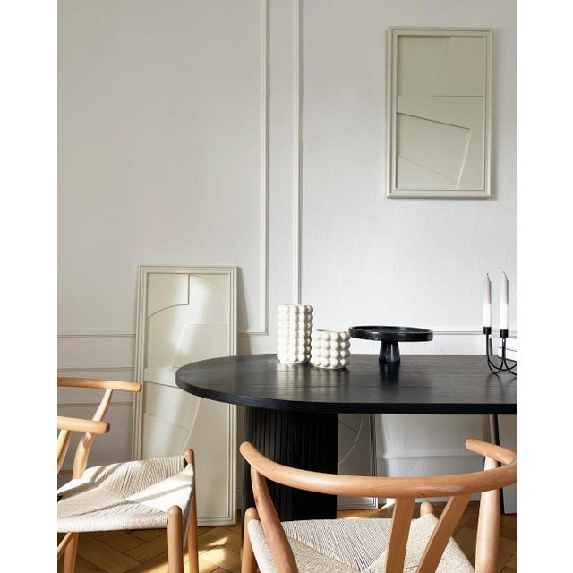 Early 21st Century Likya Verto Wooden Wall Art in Oyster White by Likya Atelier For Sale - Image 5 of 8