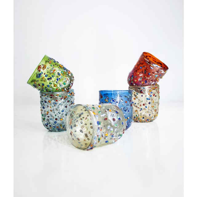 Murano Glasses by Verres for Ribes, 2010, Set of 6 For Sale - Image 12 of 18