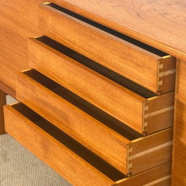 Mid-Century Danish Teak Sideboard, 1960s For Sale - Image 4 of 14