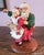 Red Great Resin Holiday Christmas Statue Santa and Mrs. Claus ~ Santa Steals a Kiss & a Cookie For Sale - Image 8 of 8