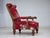 Vintage Danish Lounge Chair in Furniture Cotton Fabric, 1930s For Sale - Image 18 of 18