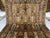2000 - 2009 Brown Afghan Sultani Natural Dye Wool Rug, Tribal Geometric Tree Motifs, 6′7″ × 10′ For Sale - Image 5 of 13
