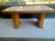 Vintage Rattan Rectangular table I purchased with set of 4 chairs marked La Jolla Rattan Co. Table is unmarked but very...