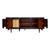 French Early 20th Century French Louis XVI Mahogany Enfilade Buffet With Carrara Marble For Sale - Image 3 of 9