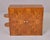French Art Deco Burl Walnut Cabinet With Shelf Display For Sale - Image 4 of 13