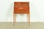 An exceptional Mid-Century Modern roll top writing desk By John Van Koert for Drexel USA, 1959 Sculpted cherry wood, with...