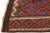 Mid-20th Century Turkish Kilim Blue Handmade Tribal Wool Runner For Sale - Image 4 of 10