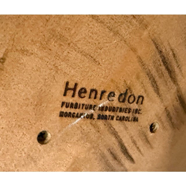 6 Person Henredon Brass & Burl Wood Hexagonal Pedestal Dining Table With Glass Top, Mid-Century For Sale In Salt Lake City - Image 6 of 7