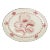 Casa Nuno Pink and White Platter For Sale