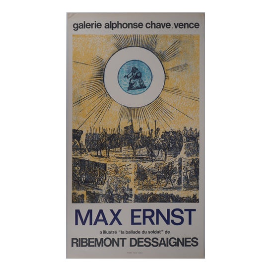 Max Ernst, The Battle of the Soldier, Lithograph For Sale