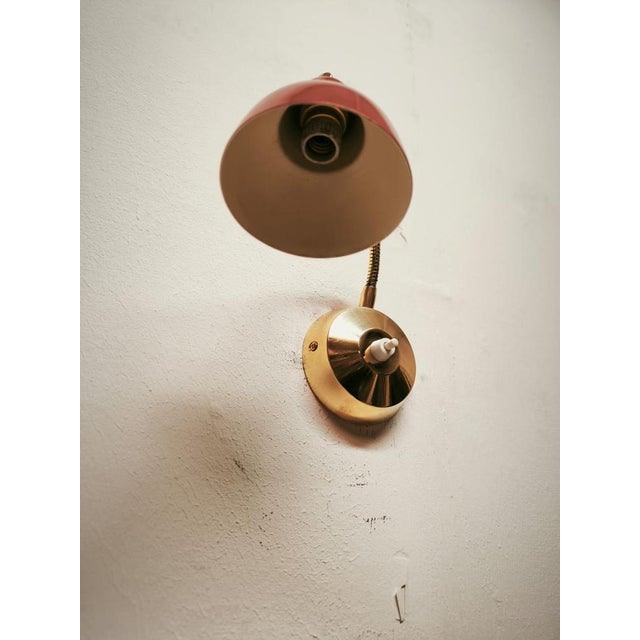 Adjustable Wall Light with Push-Button Ignition, 1960s For Sale - Image 11 of 18