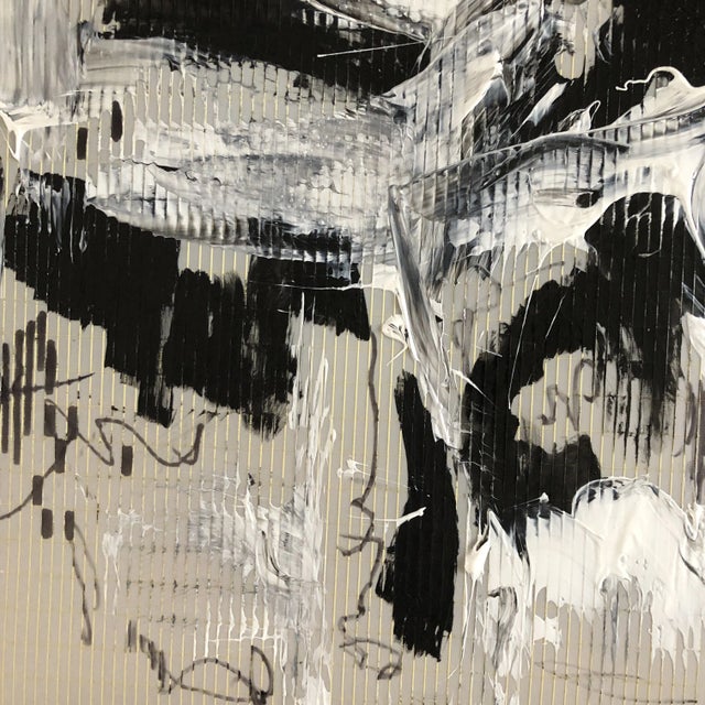 “Evolution by Light” Original Acrylic Painting by Erik Sulander For Sale