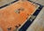 1920s 1920s Orange Medallion Scene Antique Chinese Art Deco Carpet 6 'X 8'6" Knotted Wool Rug For Sale - Image 5 of 15