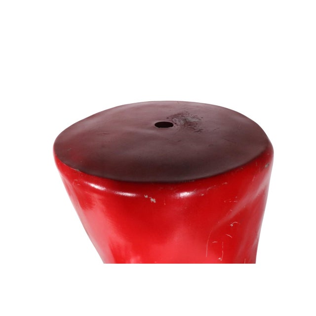 Mid 20th Century Giant Red Fiberglass Foot For Sale - Image 10 of 13