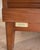 Vintage Oak Home Office Cabinet Angarths, Denmark, 1960s For Sale - Image 10 of 11